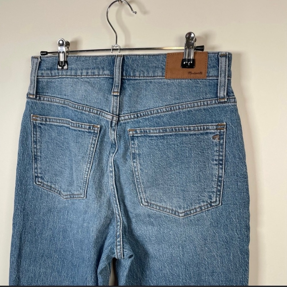 Madewell The Perfect Vintage Jean in Enmore Wash Raw-Hem Edition